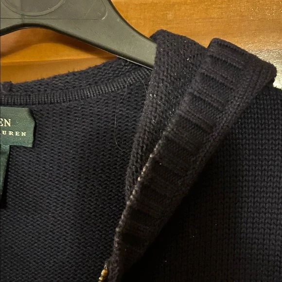 Ralph Lauren Dark Blue Women’s Hoodie Jacket - Picture 4 of 6